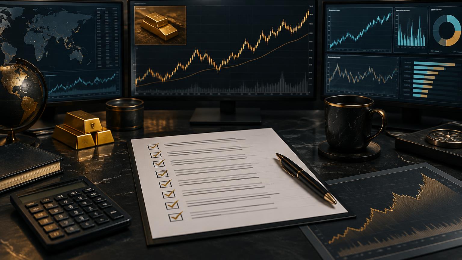 Copy Trading — editorial cover illustration